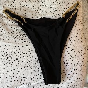 Super cute gold chain bikini bottoms